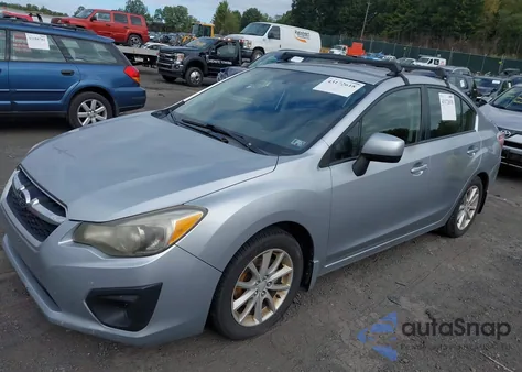 2013 Subaru Impreza 2.0I Premium z USA, uszkodzony, nr VIN JF1GJAB63DH007038